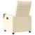 Fotoliu rabatabil electric, crem, material textil GartenMobel Dekor