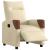 Fotoliu rabatabil electric, crem, material textil GartenMobel Dekor