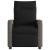 Fotoliu rabatabil electric, negru, material textil GartenMobel Dekor