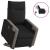 Fotoliu electric rabatabil cu ridicare, negru, textil GartenMobel Dekor