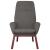 Scaun de relaxare, gri deschis, material textil GartenMobel Dekor