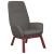 Scaun de relaxare, gri deschis, material textil GartenMobel Dekor