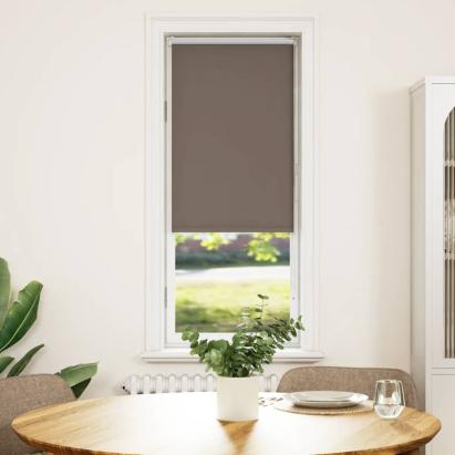 Jaluză cu role opace cafea 40x150 cm lățime țesătură 35,7 cm GartenMobel Dekor