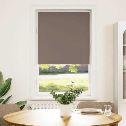 Jaluză cu role opace cafea 80x175 cm lățime țesătură 75,7 cm GartenMobel Dekor
