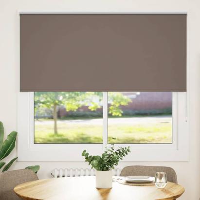 Jaluză cu role opace cafea 160x175 cm lățime material 156,6 cm GartenMobel Dekor