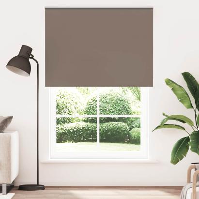 Jaluză cu role opace cafea 145x210 cm lățime materială 141,6 cm GartenMobel Dekor