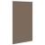 Jaluză cu role opace cafea 130x230 cm lățime material 126,6 cm GartenMobel Dekor