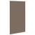 Jaluză cu role opace cafea 135x230 cm lățime țesătură 131,6 cm GartenMobel Dekor