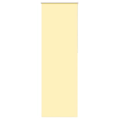 Jaluză cu role opace Galben 75x210 cm lățime material 70,7 cm GartenMobel Dekor