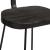 Scaune de bar 2 buc Negru 49x43x88 cm lemn masiv de mango GartenMobel Dekor