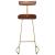 Scaune de bar 2 buc 49x43x103 cm lemn masiv de mango GartenMobel Dekor