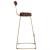 Scaune de bar 2 buc 49x43x103 cm lemn masiv de mango GartenMobel Dekor