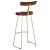 Scaune de bar 2 buc 49x43x103 cm lemn masiv de mango GartenMobel Dekor