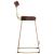 Scaune de bar 2 buc 49x43x88 cm lemn masiv de mango GartenMobel Dekor