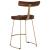 Scaune de bar 2 buc 49x43x79 cm lemn masiv de mango GartenMobel Dekor