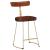 Scaune de bar 2 buc 49x43x79 cm lemn masiv de mango GartenMobel Dekor