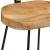 Scaune de bar 2 buc 49x43x103 cm lemn masiv de mango GartenMobel Dekor