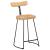 Scaune de bar 2 buc 49x43x88 cm lemn masiv de mango GartenMobel Dekor