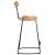 Scaune de bar 2 buc 49x43x88 cm lemn masiv de mango GartenMobel Dekor