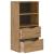 Dulap lateral cu sertare „ODDA” 40x24x79 cm lemn masiv de pin GartenMobel Dekor