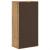 Dulap lateral cu sertare „ODDA” 40x24x79 cm lemn masiv de pin GartenMobel Dekor