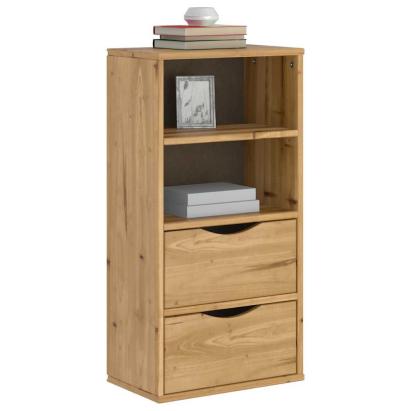Dulap lateral cu sertare „ODDA” 40x24x79 cm lemn masiv de pin GartenMobel Dekor