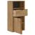 Dulap lateral cu sertar „ODDA” 40x24x79 cm lemn masiv de pin GartenMobel Dekor