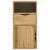 Dulap lateral cu sertar „ODDA” 40x24x79 cm lemn masiv de pin GartenMobel Dekor