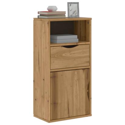 Dulap lateral cu sertar „ODDA” 40x24x79 cm lemn masiv de pin GartenMobel Dekor