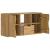 Dulap TV cu sertar „ODDA” 79x24x40 cm lemn masiv de pin GartenMobel Dekor