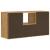 Dulap TV cu sertar „ODDA” 79x24x40 cm lemn masiv de pin GartenMobel Dekor