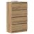 Bufetă Stejar Artisan 60x35x98,5 cm Lemn prelucrat GartenMobel Dekor