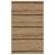 Bufetă Stejar Artisan 60x35x98,5 cm Lemn prelucrat GartenMobel Dekor
