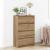 Bufetă Stejar Artisan 60x35x98,5 cm Lemn prelucrat GartenMobel Dekor