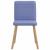 Scaune de sufragerie 6 buc țesătură Jeans Blue GartenMobel Dekor