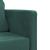 Canapea extensibilă de podea 2 în 1, verde închis, 122x204x55cm GartenMobel Dekor
