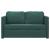 Canapea extensibilă de podea 2 în 1, verde închis, 122x204x55cm GartenMobel Dekor