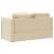 Canapea extensibilă 2 în 1, crem, 112x174x55 cm, textil GartenMobel Dekor