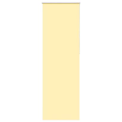 Jaluză cu role opace galben 80x230 cm lățime material 75,7 cm GartenMobel Dekor