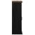 Dulap suspendat HALDEN cu ușă glisantă negru 49x22,5x70 cm pin GartenMobel Dekor
