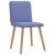 Scaune de sufragerie 2 buc țesătură Jeans Blue GartenMobel Dekor