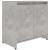 Dulap de baie, gri beton, 60x33x61 cm, lemn prelucrat GartenMobel Dekor