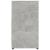 Dulap de baie, gri beton, 60x33x61 cm, lemn prelucrat GartenMobel Dekor