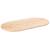 Blat de masă, 90x45x2,5 cm, lemn masiv de pin, oval GartenMobel Dekor