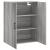 Dulap montat pe perete, gri sonoma, 69,5x34x90 cm GartenMobel Dekor