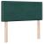 Pat box spring cu saltea, verde închis, 80x220 cm, catifea GartenMobel Dekor