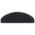 Covorașe scară autoadezive 20 buc Negru 65x21x4 cm GartenMobel Dekor