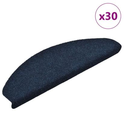 Covorașe scară autoadezive 30 buc Navy 65x21x4 cm GartenMobel Dekor