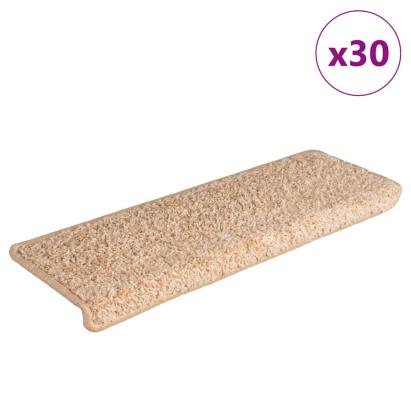 Covorașe scară 30 buc 65x21x4 cm Aur GartenMobel Dekor