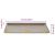 Covorașe scară autoadezive aspect sisal 30 buc Platina GartenMobel Dekor